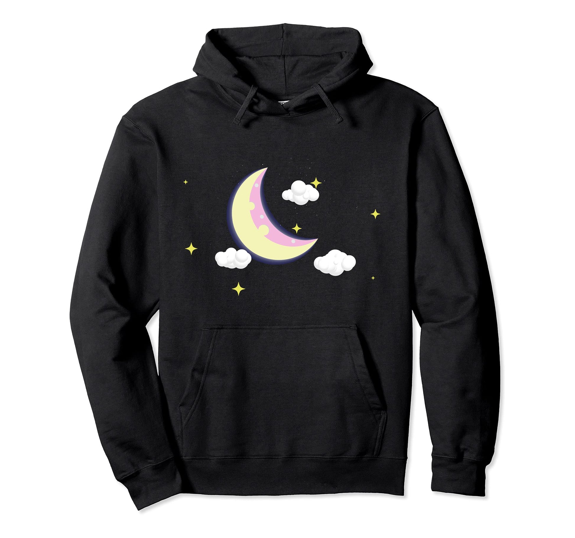 Moon Kawaii Japanese Anime Manga Hoodie - Trendy Graphic for Adults - T-Shirt, Sweatshirt, Hoodie