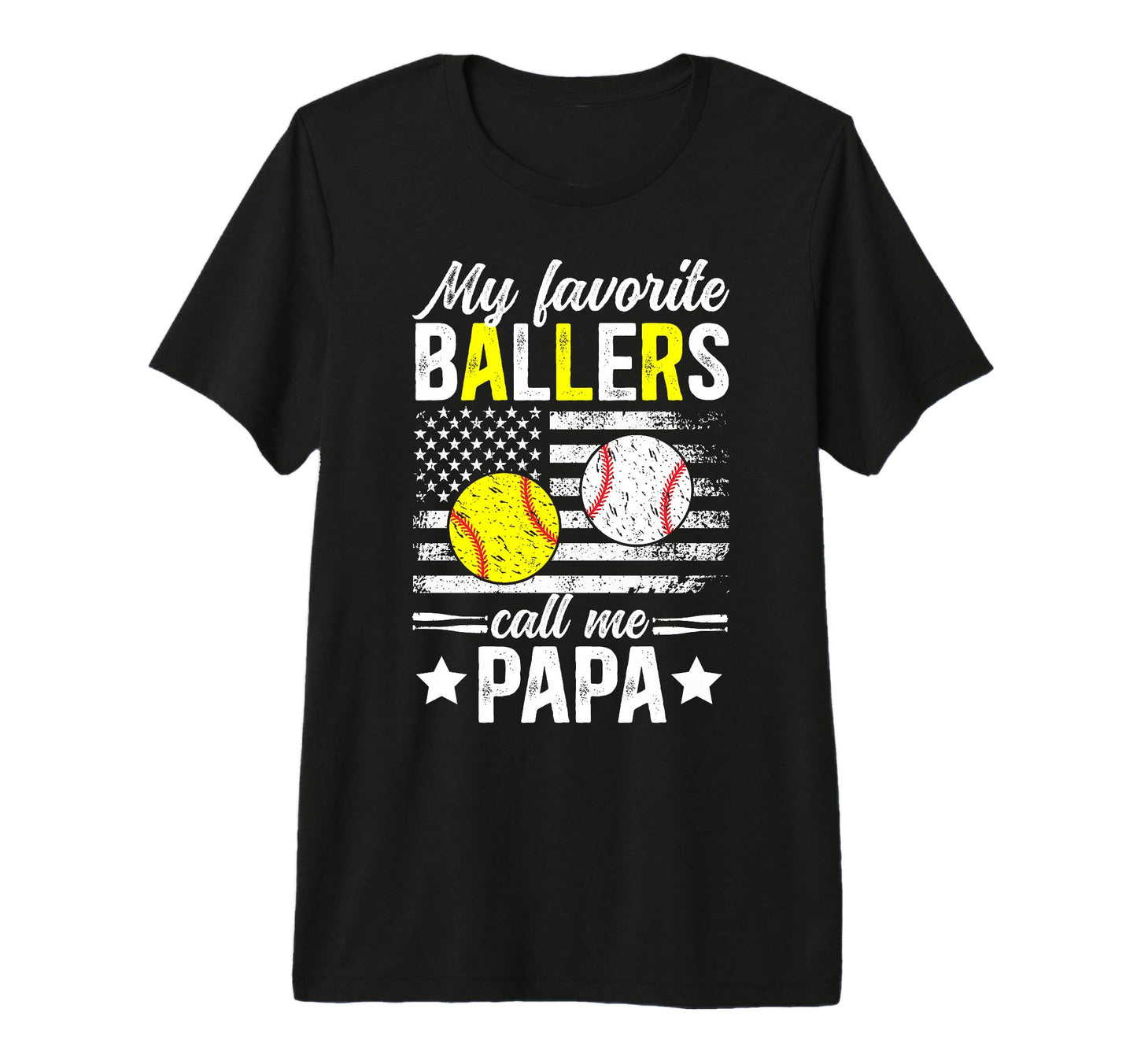 Mens My Favorite Ballers Call Me T-Shirt - Custom Art Print Unisex - T-Shirt, Sweatshirt, Hoodie