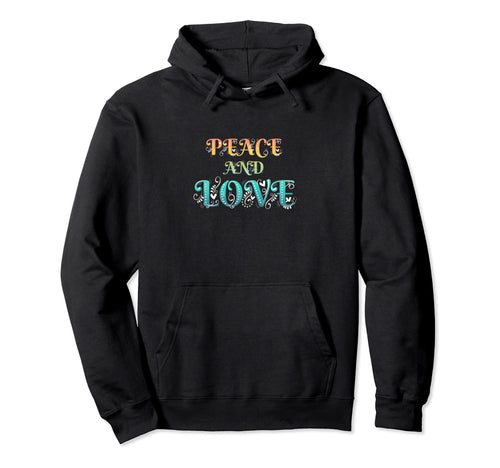 Make Peace Not War Colorful Peace Hoodie - Casual Everyday Wear Men Women - T-Shirt, Sweatshirt, Hoodie