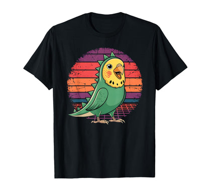 Funny Birb Parrot Aesthetic Vaporwave T-Shirt - Trendy Graphic Unisex - T-Shirt, Sweatshirt, Hoodie
