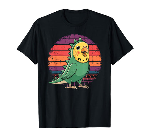 Funny Birb Parrot Aesthetic Vaporwave T-Shirt - Trendy Graphic Unisex - T-Shirt, Sweatshirt, Hoodie
