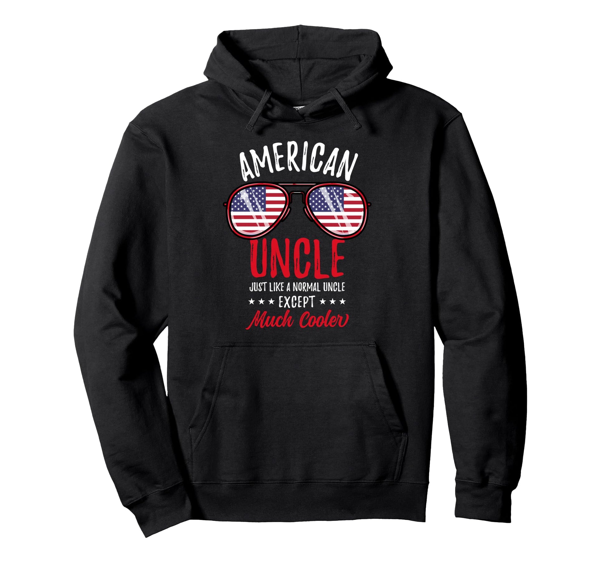 American Uncle Sunglasses 4Th July Family Hoodie - Unique Graphic Men Women - T-Shirt, Sweatshirt, Hoodie