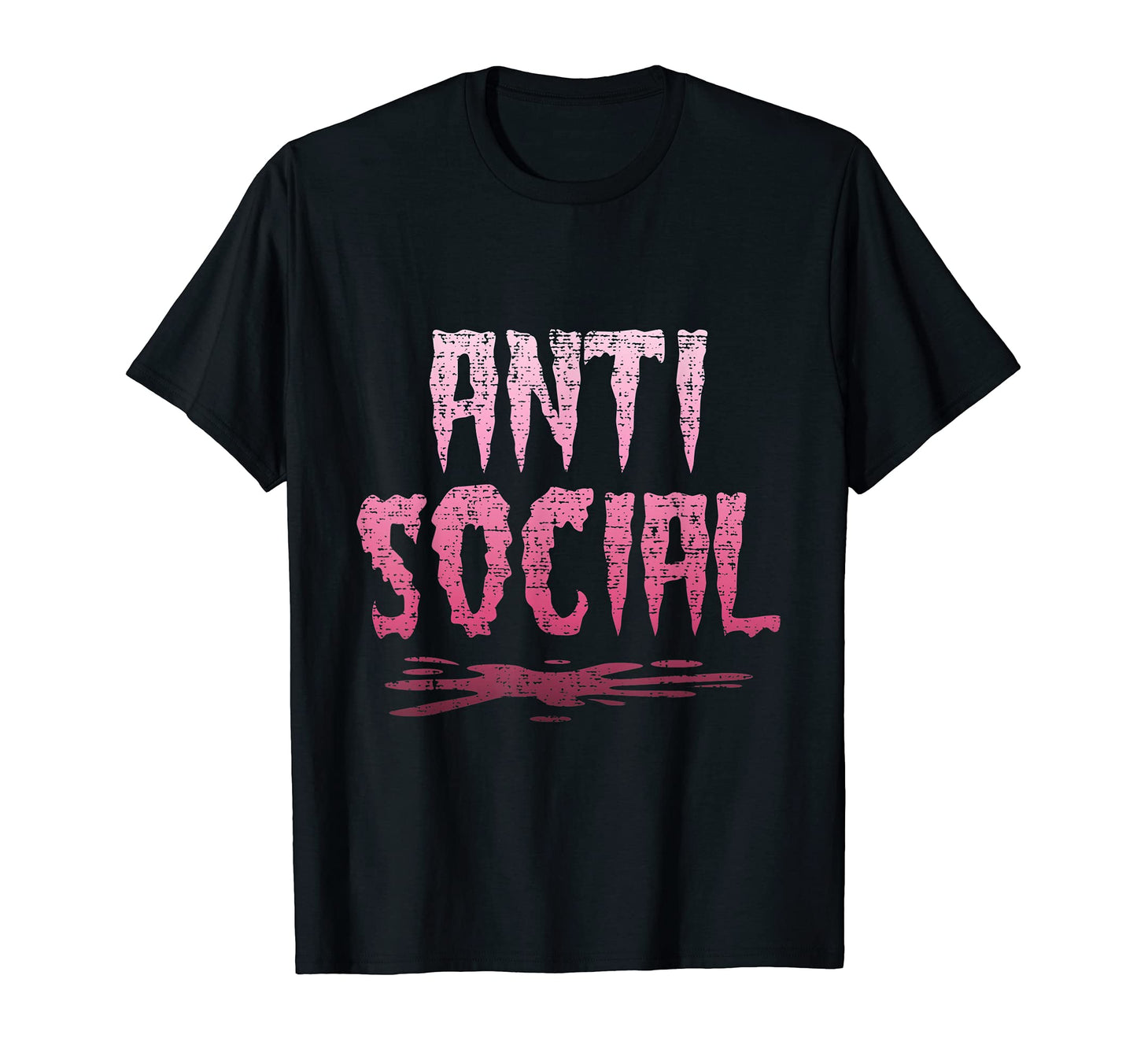Anti Social Vaporwave Alt Aesthetic T-Shirt - Unique Graphic Unisex - T-Shirt, Sweatshirt, Hoodie
