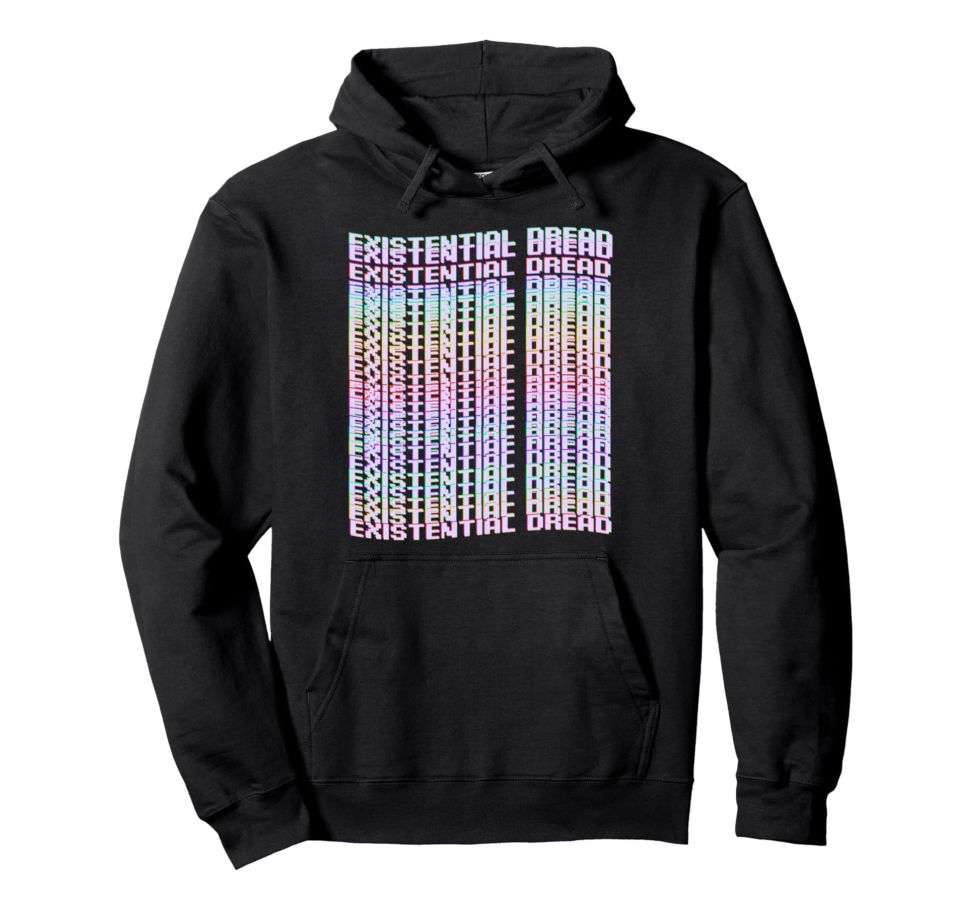 Existential Dread Vaporwave Streetwear Hoodie - Novelty Apparel Men Women - T-Shirt, Sweatshirt, Hoodie
