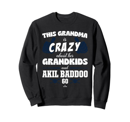 Grandma Crazy Akil Baddoo Detroit Sweatshirt - Aesthetic Graphic Unisex - T-Shirt, Sweatshirt, Hoodie