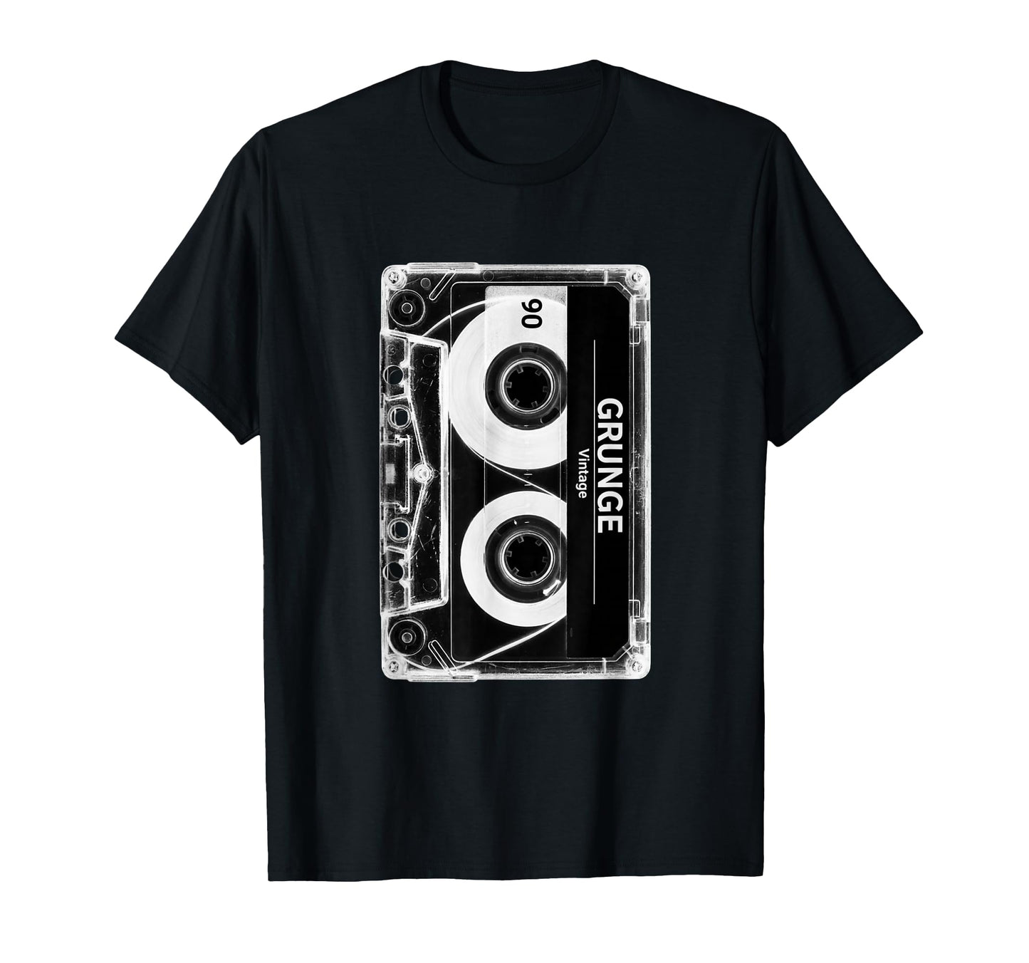 Grunge Cassette Tape Throwback T-Shirt - Aesthetic Graphic Men Women - T-Shirt, Sweatshirt, Hoodie