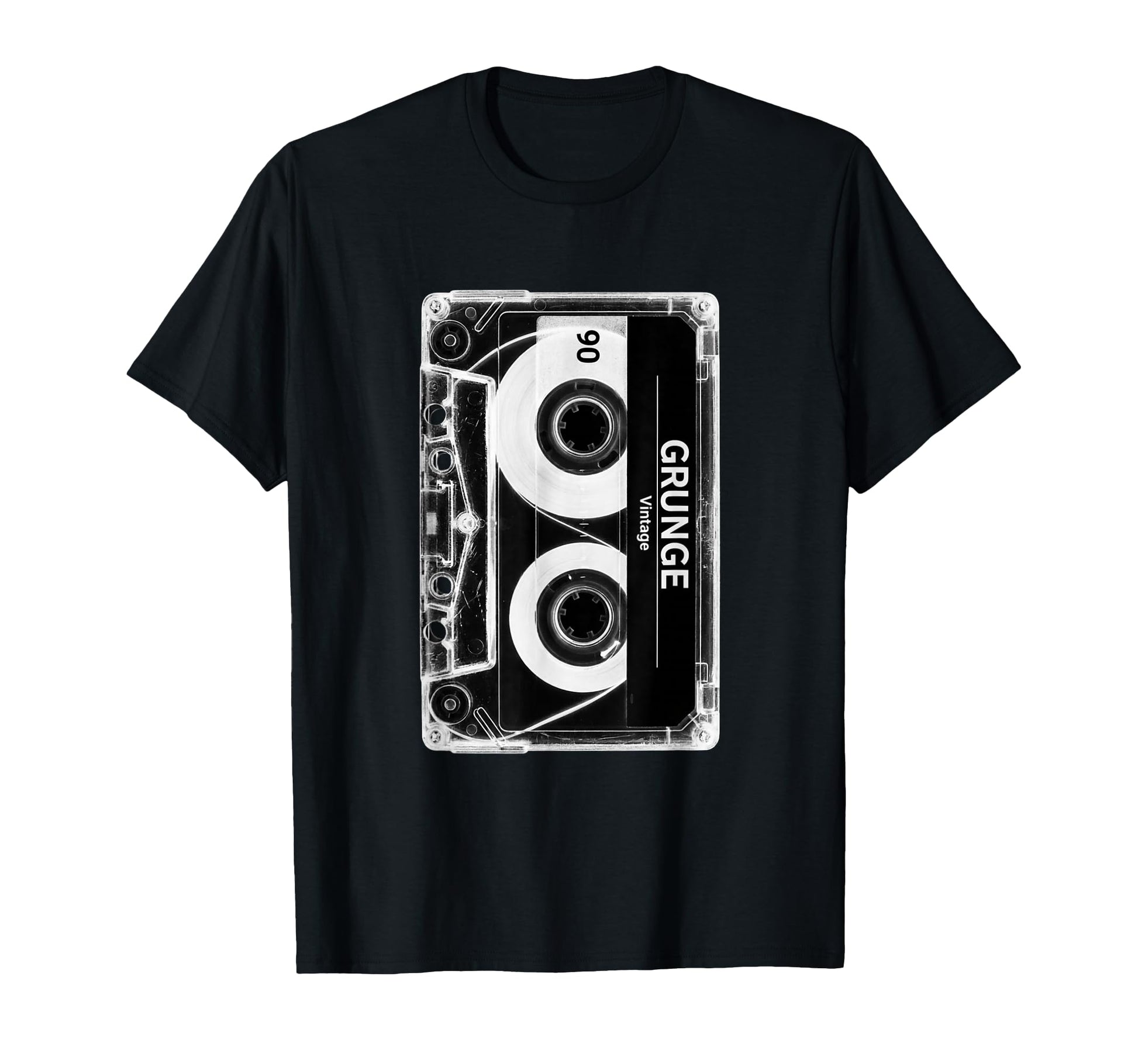 Grunge Cassette Tape Throwback T-Shirt - Aesthetic Graphic Men Women - T-Shirt, Sweatshirt, Hoodie