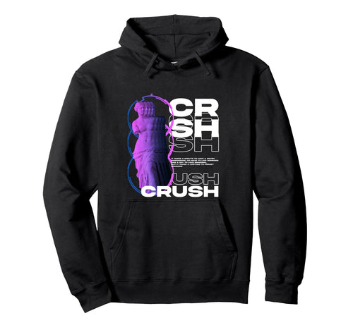 Crush Greek Sculpture Aesthetic Edgy Hoodie - Aesthetic Graphic Men Women - T-Shirt, Sweatshirt, Hoodie