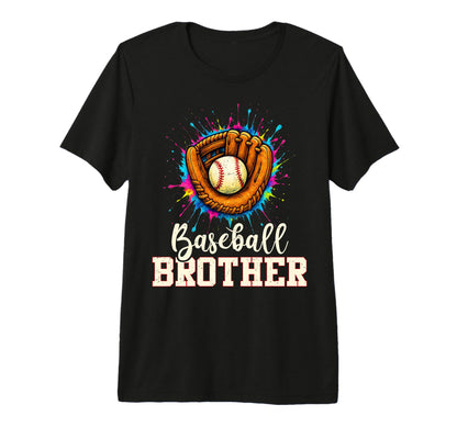 Baseball Brother Colorful Painting T-Shirt - Custom Art Print for Adults - T-Shirt, Sweatshirt, Hoodie