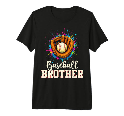 Baseball Brother Colorful Painting T-Shirt - Custom Art Print for Adults - T-Shirt, Sweatshirt, Hoodie