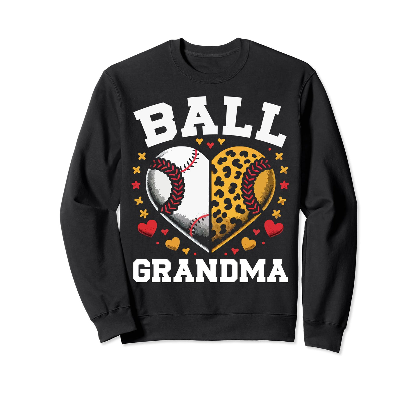 Baseball Grandma Grandmother Granny Sweatshirt - Streetwear Style Unisex - T-Shirt, Sweatshirt, Hoodie