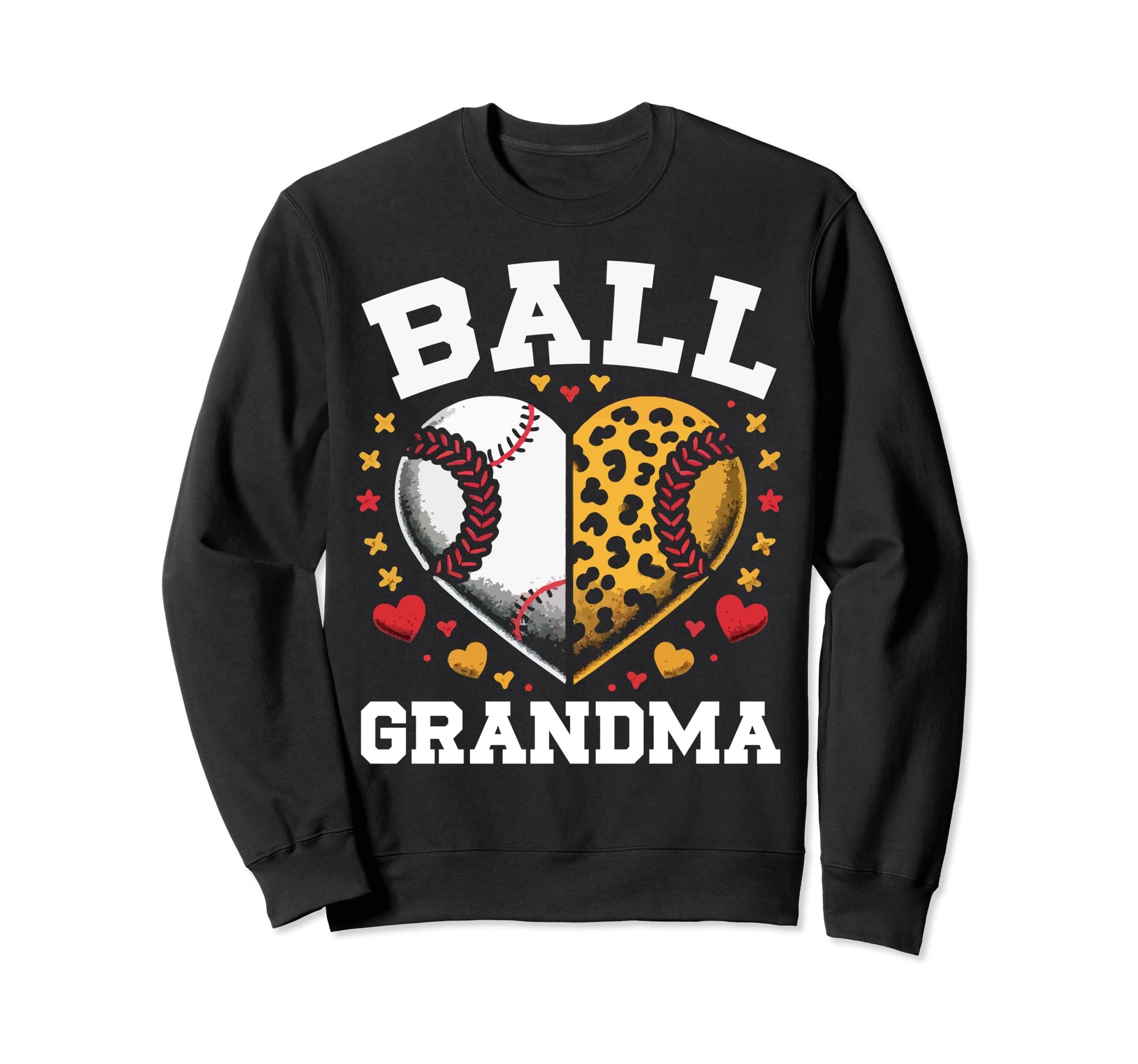 Baseball Grandma Grandmother Granny Sweatshirt - Streetwear Style Unisex - T-Shirt, Sweatshirt, Hoodie