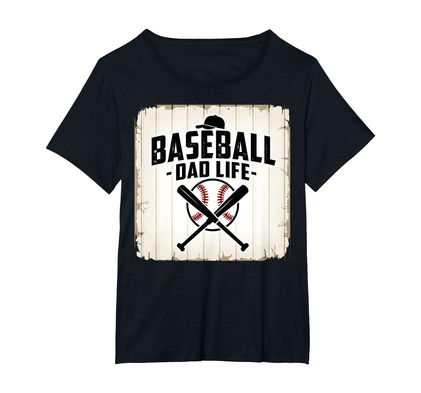 Baseball Dad Life Proud Father T-Shirt - Fun Novelty Design for Adults - T-Shirt, Sweatshirt, Hoodie