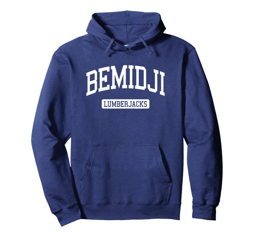 Bemidji High School Hs Bemidji Mn Varsity Hoodie - Minimalist Print Unisex - T-Shirt, Sweatshirt, Hoodie