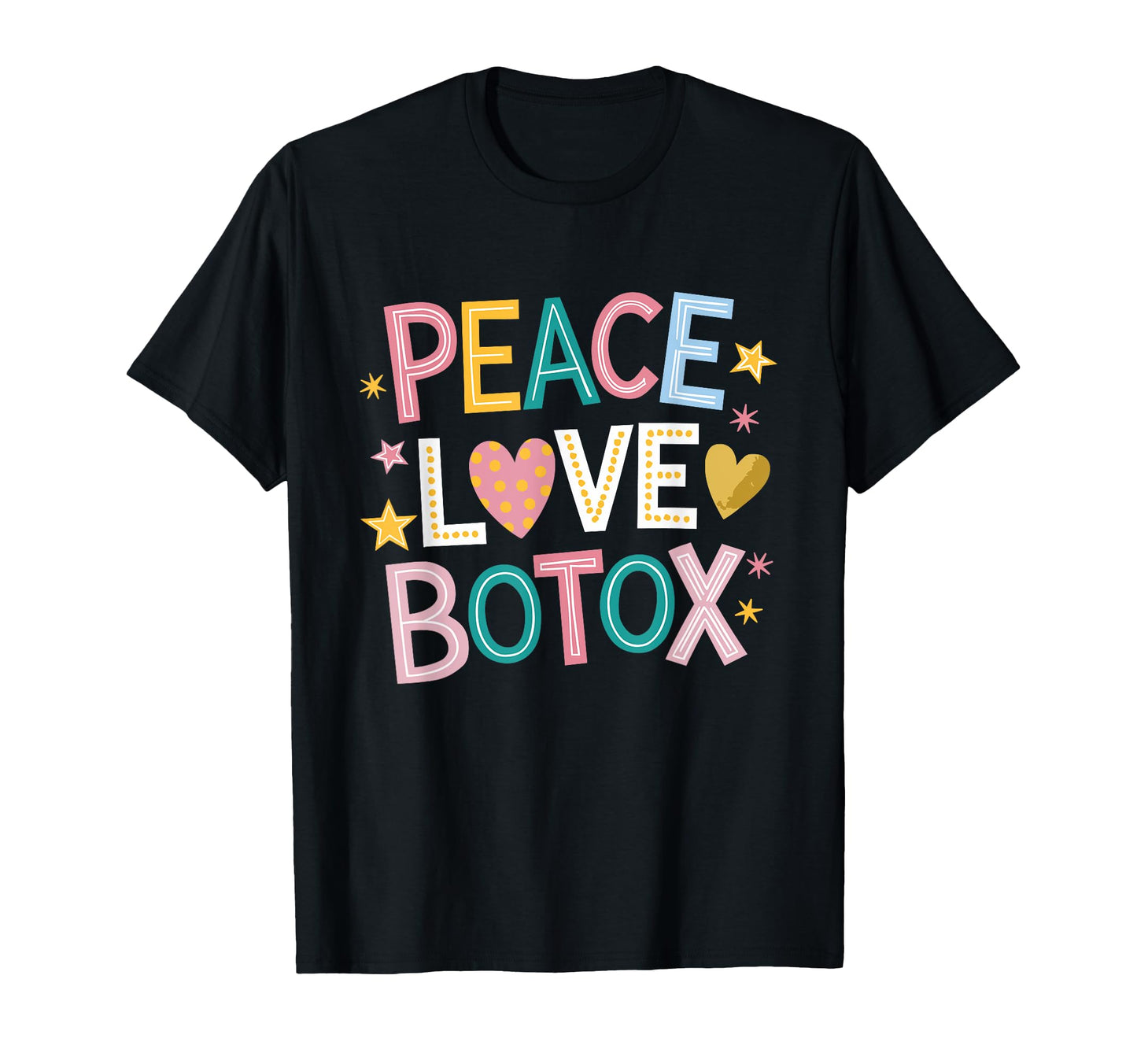Cosmetic Aesthetic Nurse Peace Love T-Shirt - Graphic Print Men Women - T-Shirt, Sweatshirt, Hoodie