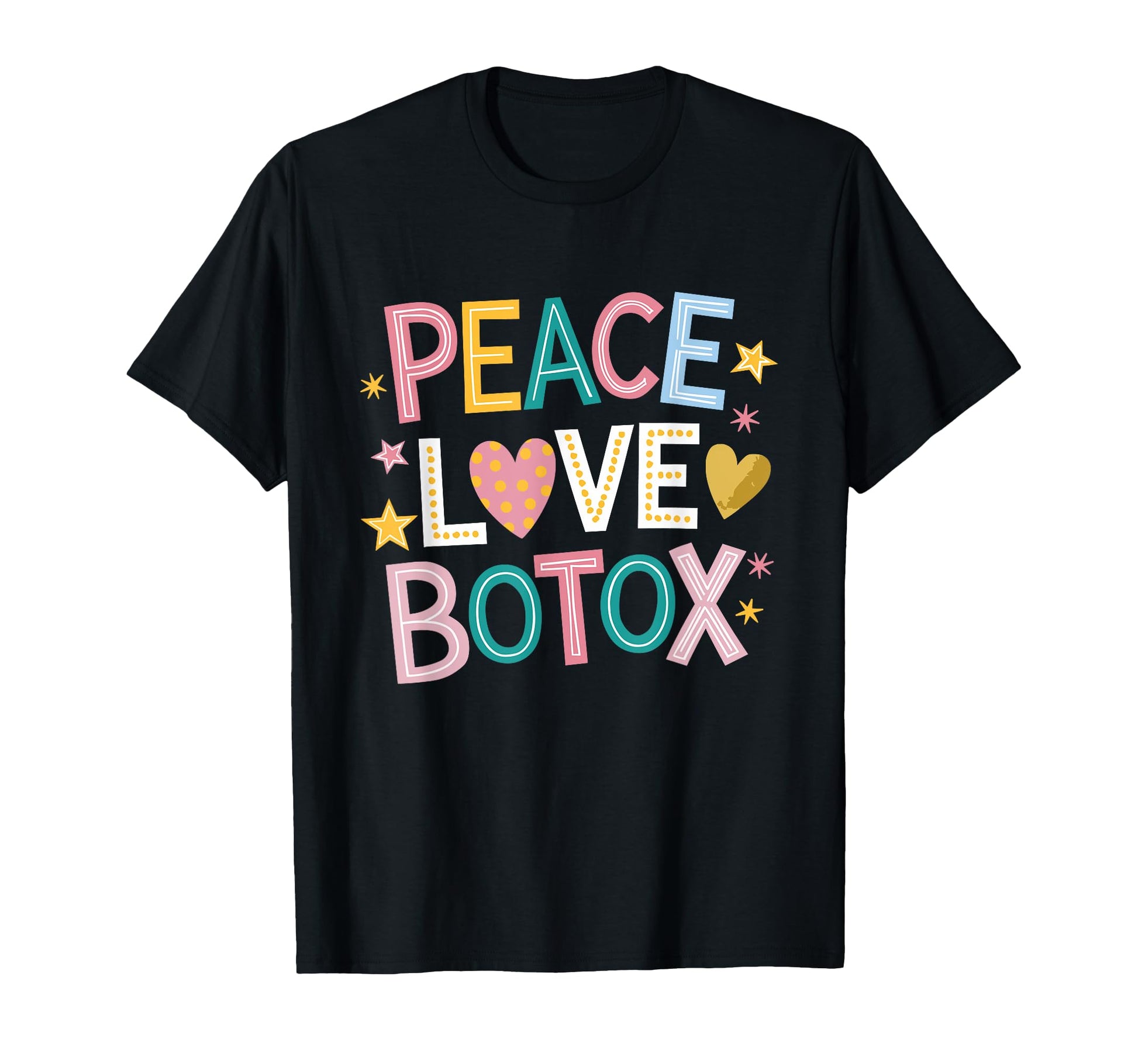 Cosmetic Aesthetic Nurse Peace Love T-Shirt - Graphic Print Men Women - T-Shirt, Sweatshirt, Hoodie
