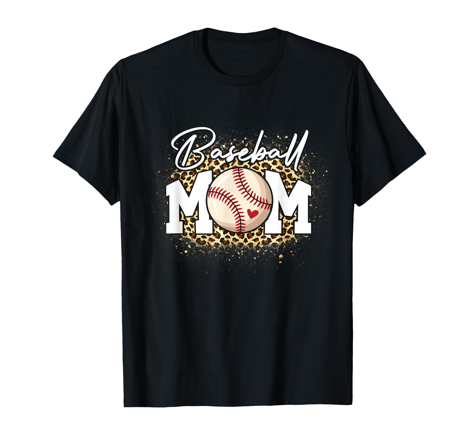 Bleached Baseball Mom Leopard T-Shirt - Streetwear Style Men Women - T-Shirt, Sweatshirt, Hoodie