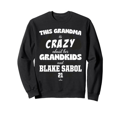 Grandma Crazy Blake Sabol San Sweatshirt - Custom Art Print Men Women - T-Shirt, Sweatshirt, Hoodie
