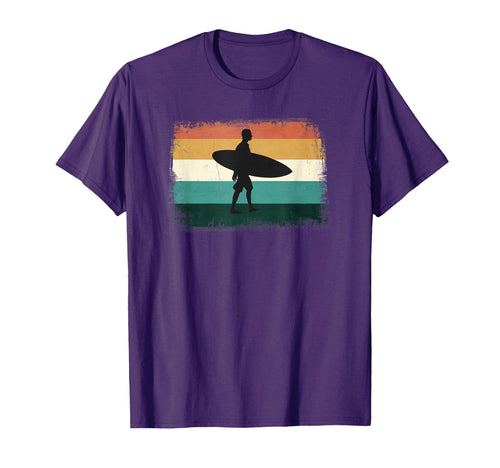 Sunset Surfer Surfing Beach Sun Surf T-Shirt - Streetwear Style for Adults - T-Shirt, Sweatshirt, Hoodie