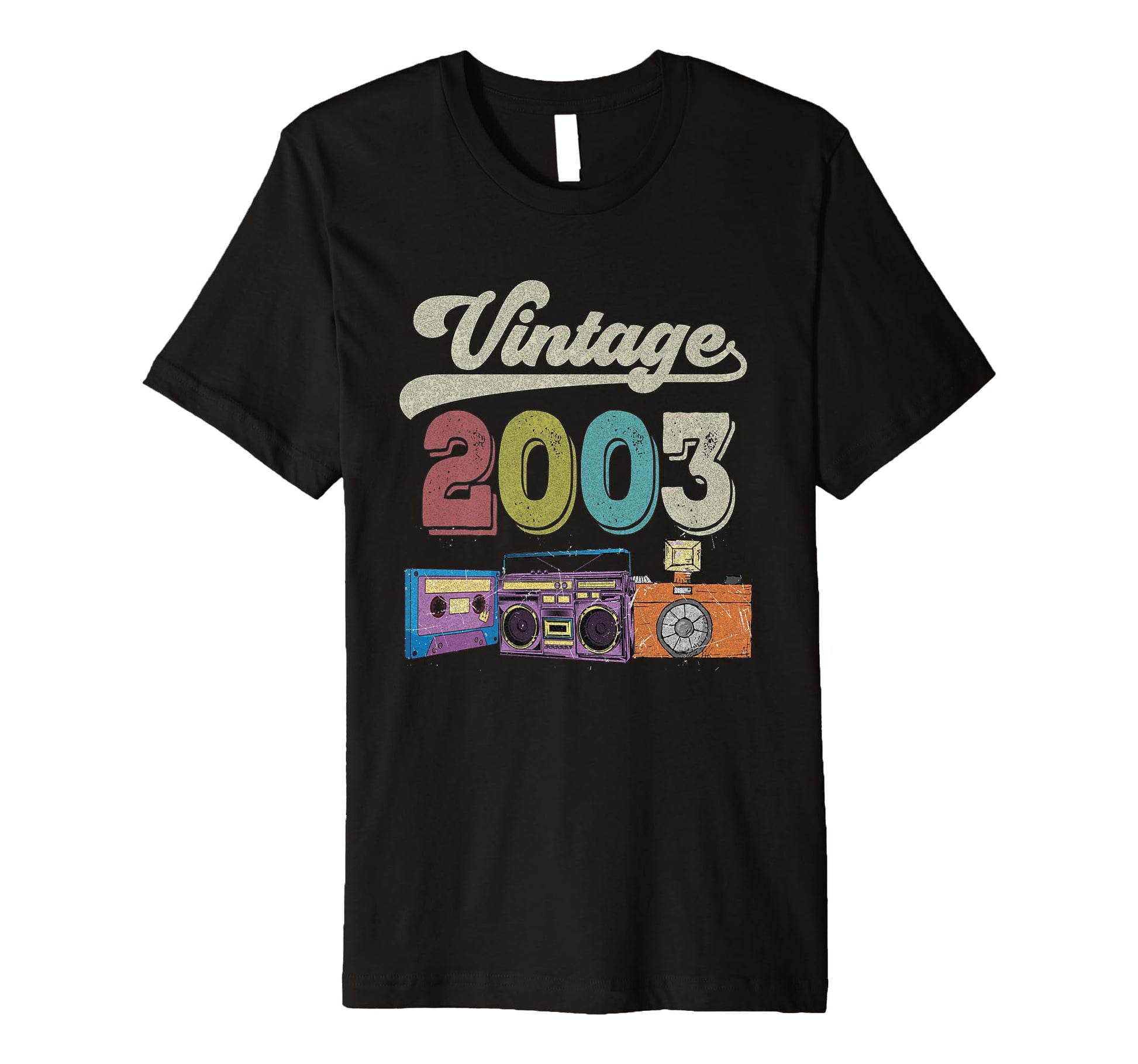 2003 Birthday Funny Old Cassette T-Shirt - Casual Everyday Wear Unisex - T-Shirt, Sweatshirt, Hoodie