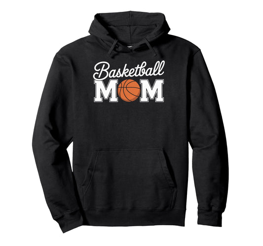 Basketball Mom Game Day Sideline Hoodie - Unique Graphic Men Women - T-Shirt, Sweatshirt, Hoodie