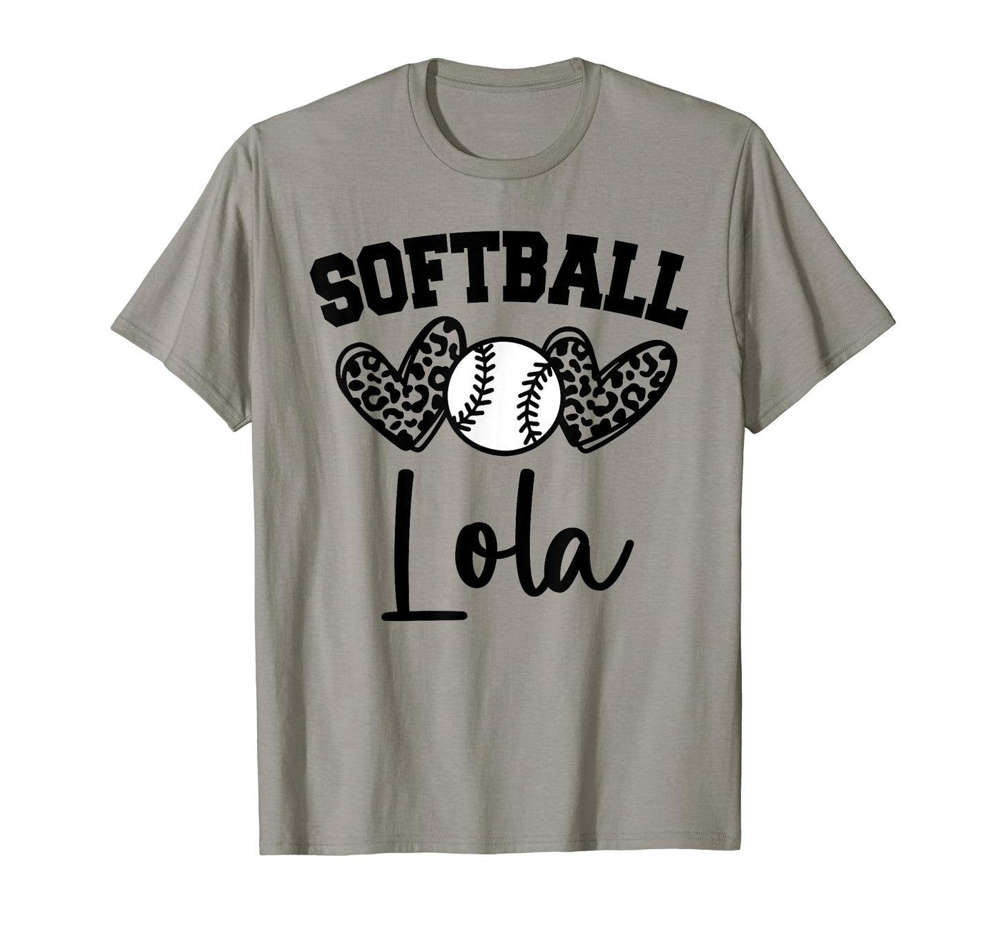 Personalized Baseball Heart Lola Baseball T-Shirt - Novelty Apparel Unisex - T-Shirt, Sweatshirt, Hoodie