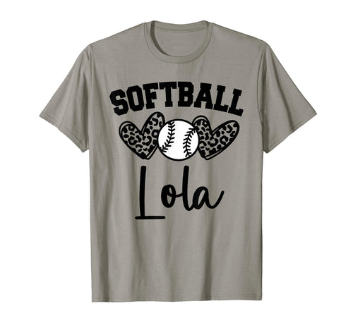 Personalized Baseball Heart Lola Baseball T-Shirt - Novelty Apparel Unisex - T-Shirt, Sweatshirt, Hoodie