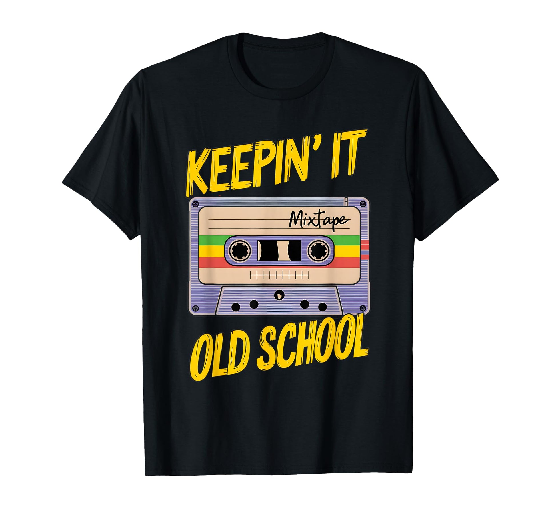 Old School Hip Hop 80S 90S Cassette T-Shirt - Casual Everyday Wear Unisex - T-Shirt, Sweatshirt, Hoodie