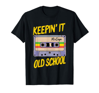 Old School Hip Hop 80S 90S Cassette T-Shirt - Casual Everyday Wear Unisex - T-Shirt, Sweatshirt, Hoodie