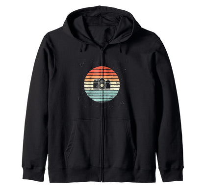Camera Hoodie - Novelty Apparel Unisex - T-Shirt, Sweatshirt, Hoodie