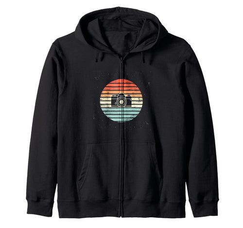 Camera Hoodie - Novelty Apparel Unisex - T-Shirt, Sweatshirt, Hoodie