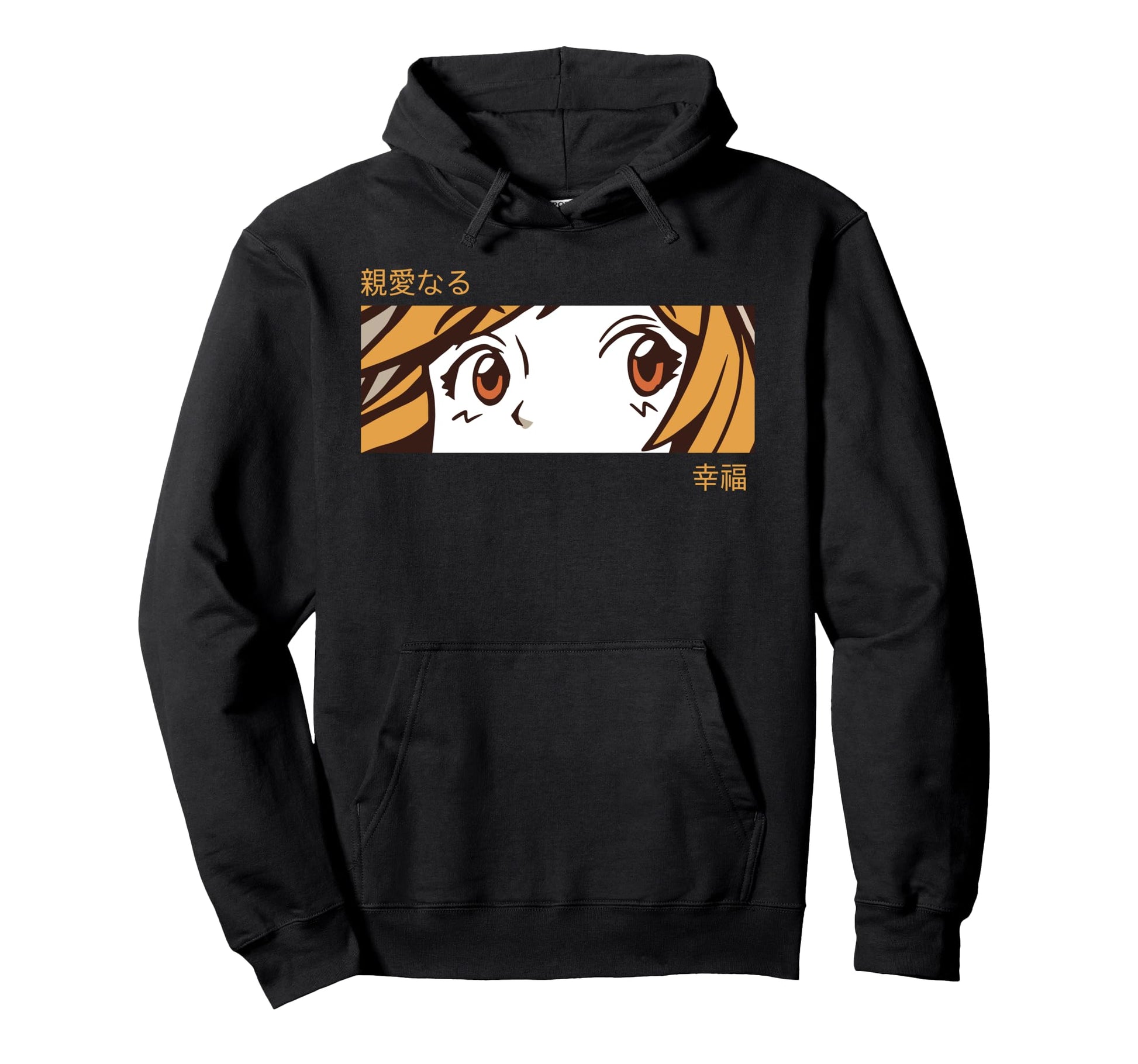 Anime Eyes Japan Culture Art Japanese Hoodie - Streetwear Style for Adults - T-Shirt, Sweatshirt, Hoodie