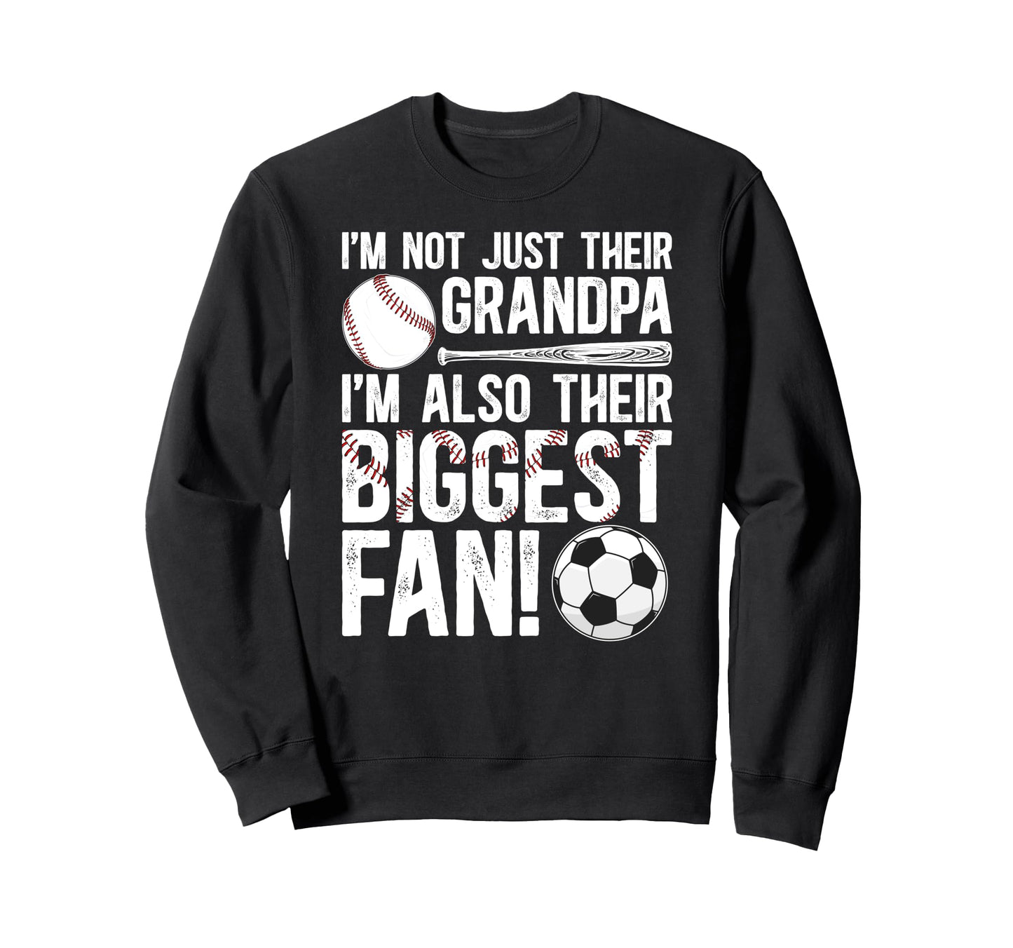 Their Biggest Fan Baseball Soccer Sweatshirt - Streetwear Style Men Women - T-Shirt, Sweatshirt, Hoodie