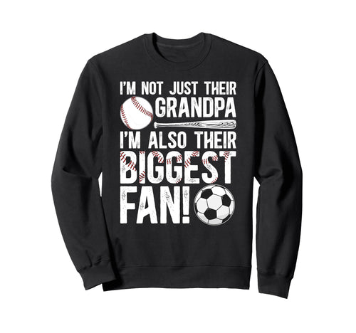 Their Biggest Fan Baseball Soccer Sweatshirt - Streetwear Style Men Women - T-Shirt, Sweatshirt, Hoodie