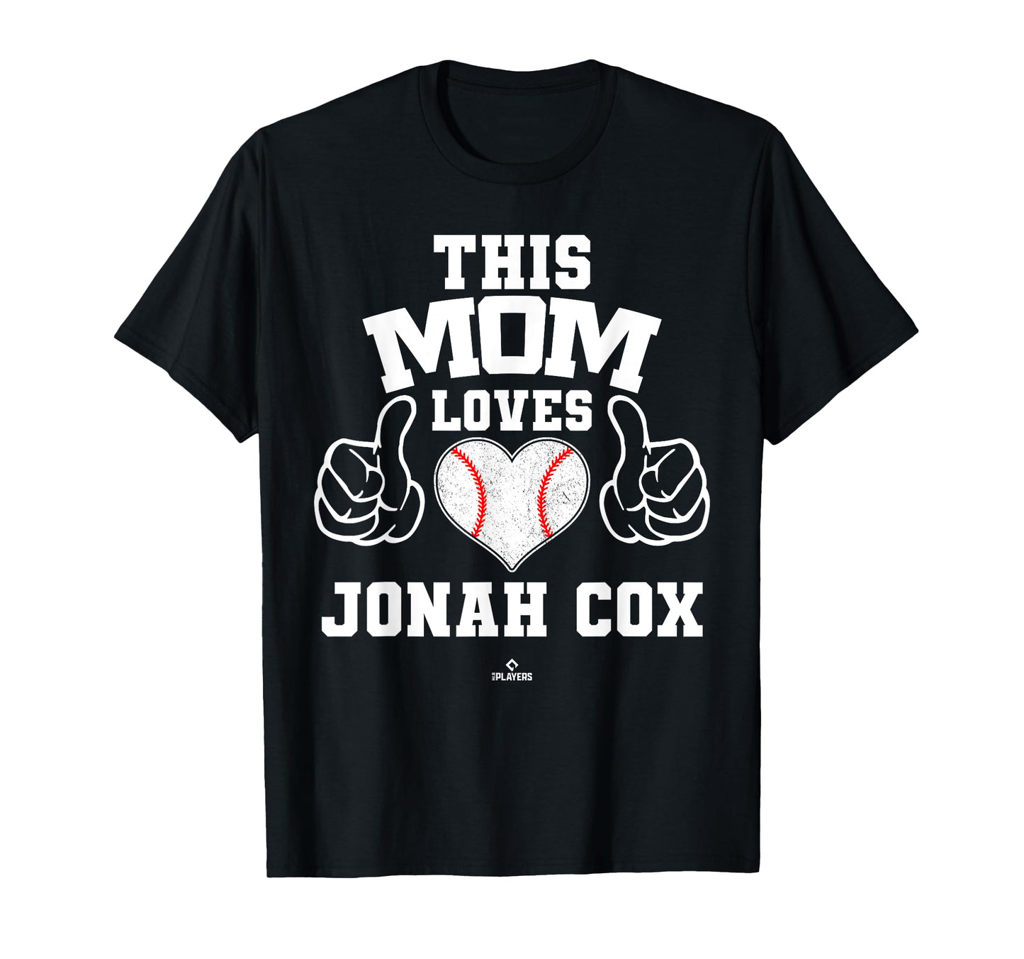 This Mom Loves Jonah Cox Prospect Baseball T-Shirt - Unique Graphic Unisex - T-Shirt, Sweatshirt, Hoodie