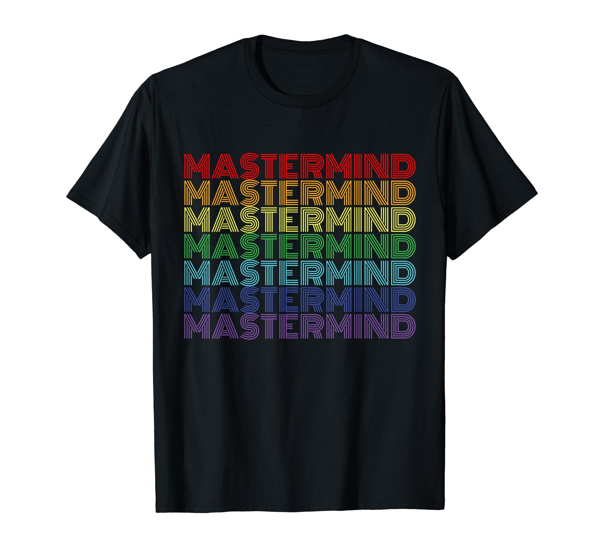 Mastermind Rainbow Gift Music Fan T-Shirt - Streetwear Style Men Women - T-Shirt, Sweatshirt, Hoodie