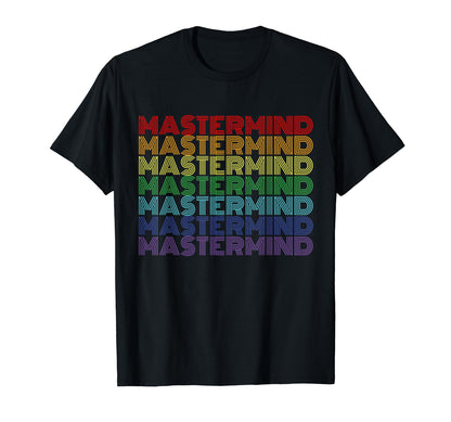 Mastermind Rainbow Gift Music Fan T-Shirt - Streetwear Style Men Women - T-Shirt, Sweatshirt, Hoodie