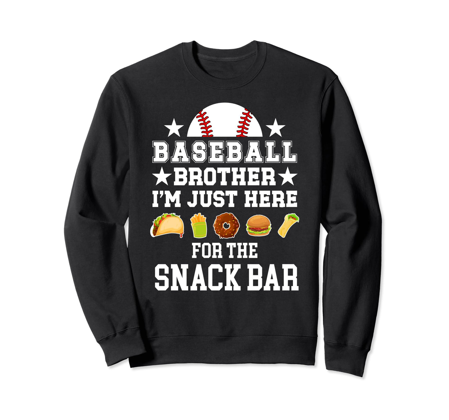 Baseball Brother Snack Bar Brother Sweatshirt - Streetwear Style Men Women - T-Shirt, Sweatshirt, Hoodie