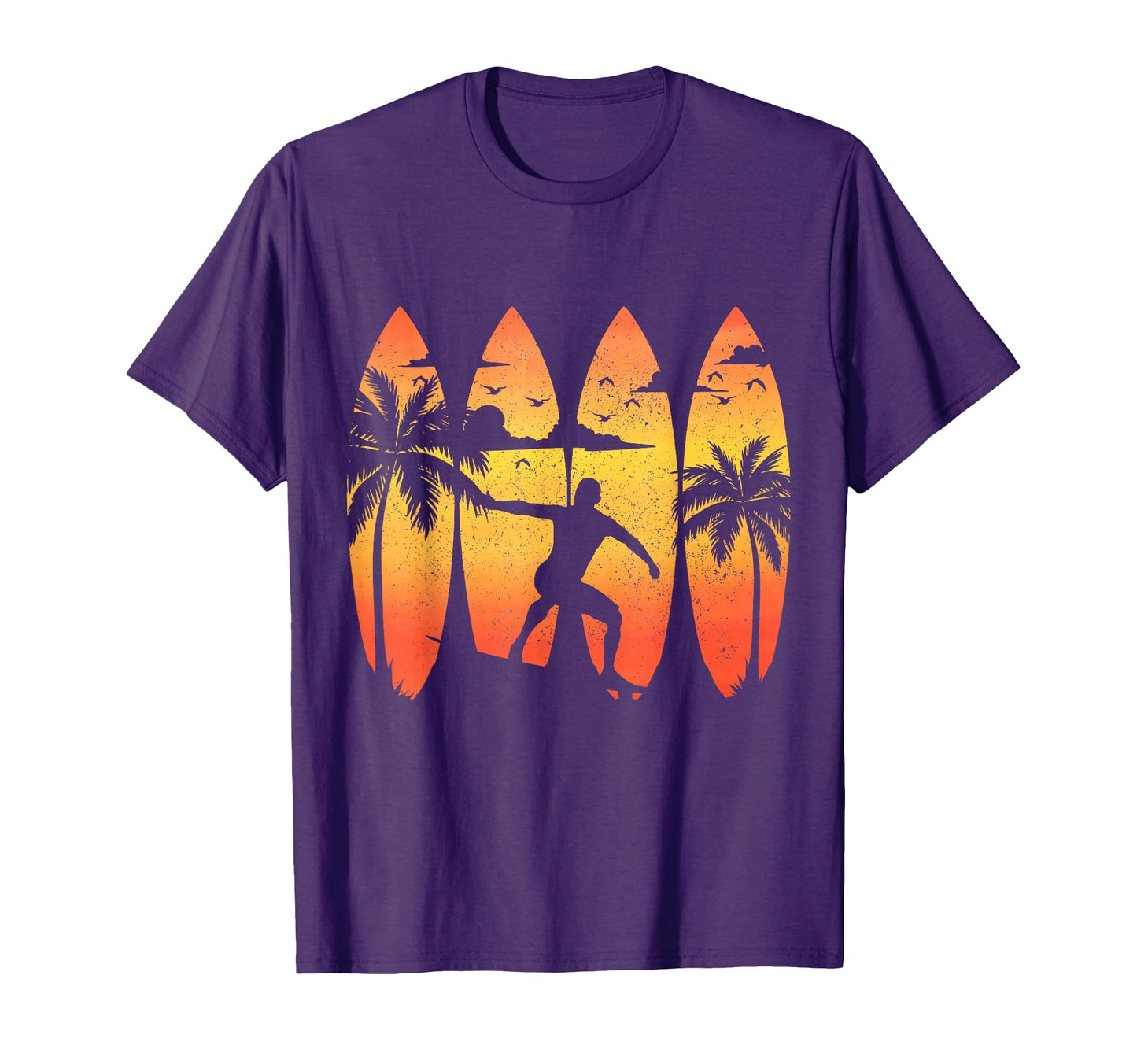 Surfer Surfboard Surfing Beach Summer T-Shirt - Novelty Apparel for Adults - T-Shirt, Sweatshirt, Hoodie