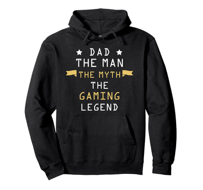 Father Day Gift Gamer Dad Gaming Funny Hoodie - Streetwear Style Unisex - T-Shirt, Sweatshirt, Hoodie