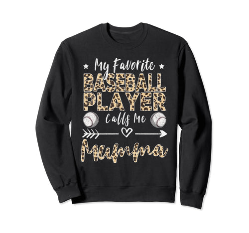 My Favorite Baseball Player Sweatshirt - Casual Everyday Wear for Adults - T-Shirt, Sweatshirt, Hoodie