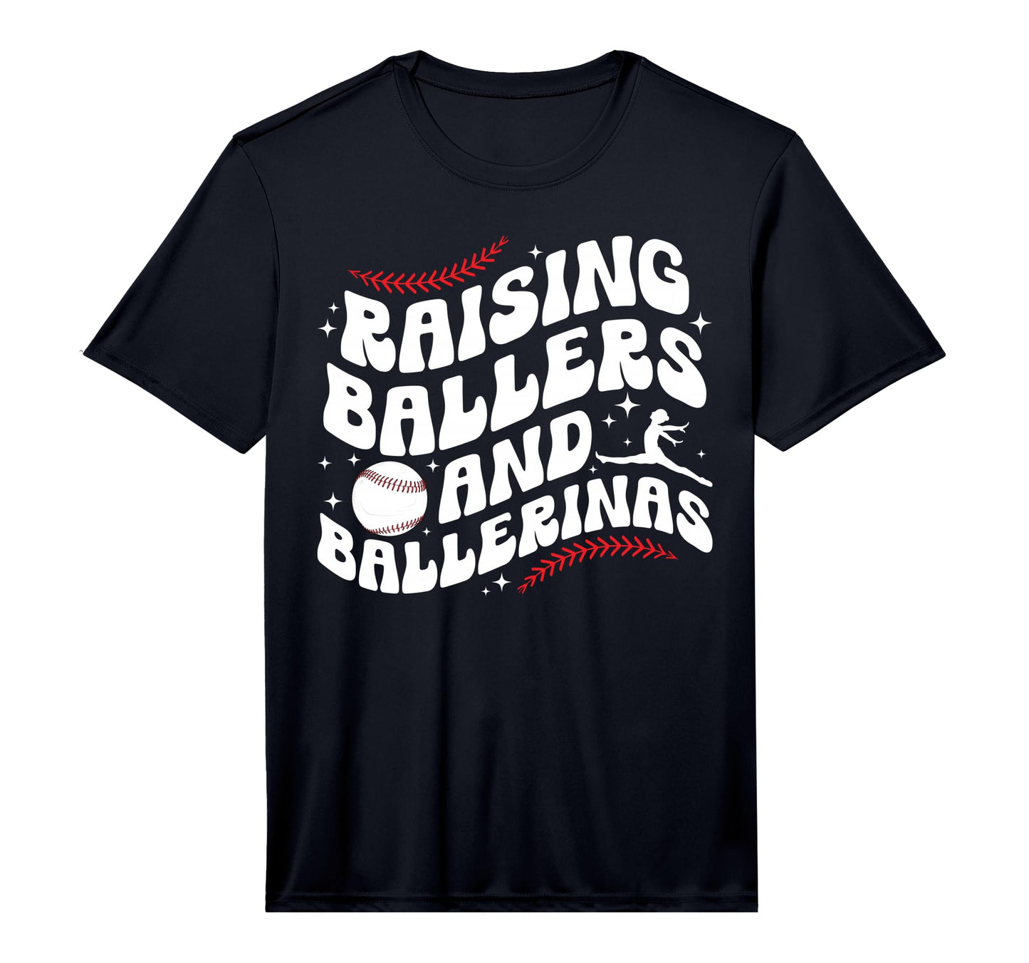 Mens Raising Ballers And T-Shirt - Casual Everyday Wear Men Women - T-Shirt, Sweatshirt, Hoodie