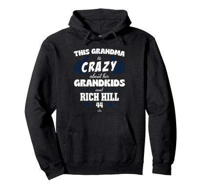 Grandma Crazy Rich Hill Boston Hoodie - Streetwear Style for Adults - T-Shirt, Sweatshirt, Hoodie