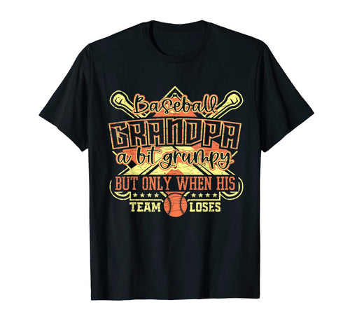 Mens Grandpa Grandfather Baseball T-Shirt - Trendy Graphic Unisex - T-Shirt, Sweatshirt, Hoodie