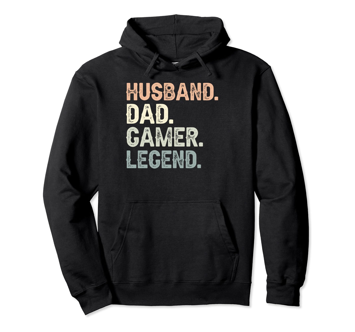 Husband Dad Gamer Legend Funny Hoodie - Streetwear Style for Adults - T-Shirt, Sweatshirt, Hoodie