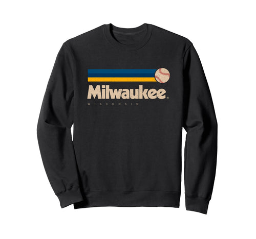 Milwaukee Baseball Softball Sweatshirt - Novelty Apparel Men Women - T-Shirt, Sweatshirt, Hoodie