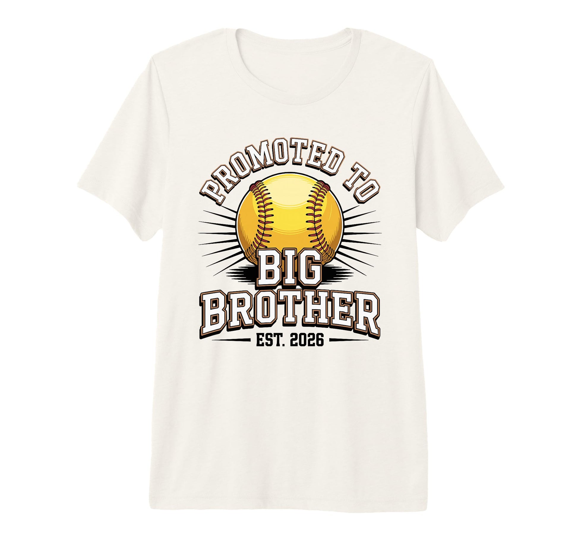 Mens Promoted To Big Brother Est 2026 T-Shirt - Minimalist Print Men Women - T-Shirt, Sweatshirt, Hoodie