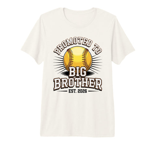 Mens Promoted To Big Brother Est 2026 T-Shirt - Minimalist Print Men Women - T-Shirt, Sweatshirt, Hoodie