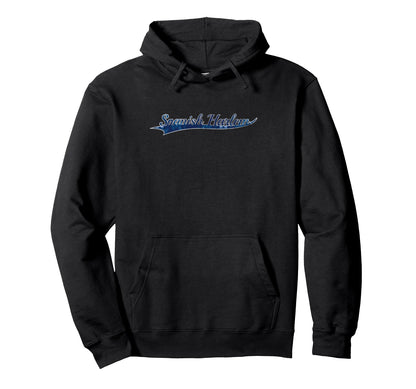 Spanish Harlem New York El Barrio Varsity Hoodie - Novelty Apparel Unisex - T-Shirt, Sweatshirt, Hoodie