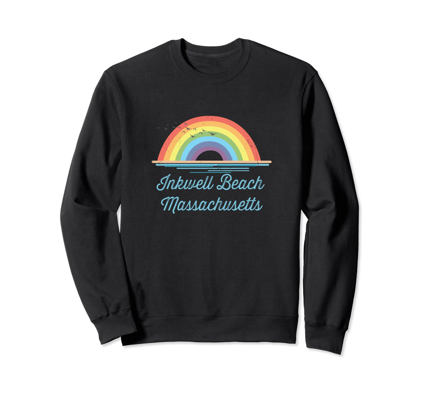 Inkwell Beach Massachusetts Sweatshirt - Aesthetic Graphic Men Women - T-Shirt, Sweatshirt, Hoodie